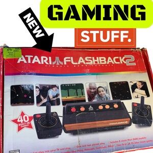 Atari Flashback 2 Classic Gaming Console - Black (item#30001)